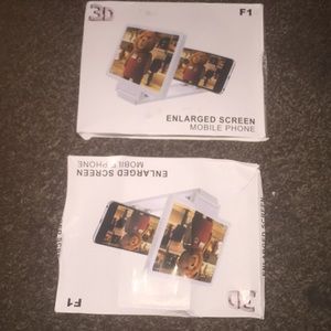 3d enlarged screen for mobile phones
